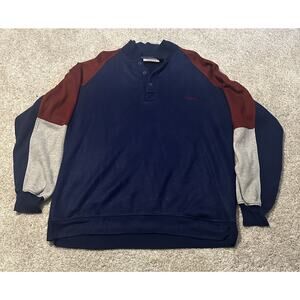 Vintage Spalding Colorblock Sweatshirt 2XL
